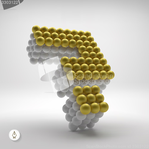 Image of Question icon. Web design element. 3d vector illustration.