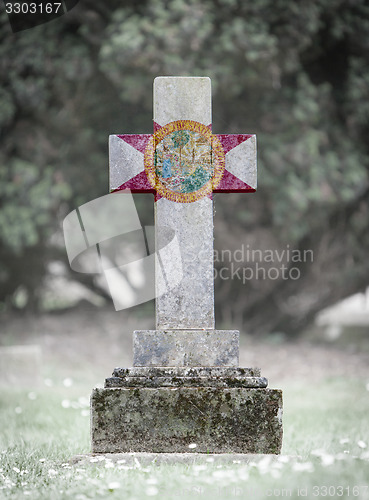 Image of Gravestone in the cemetery - Florida