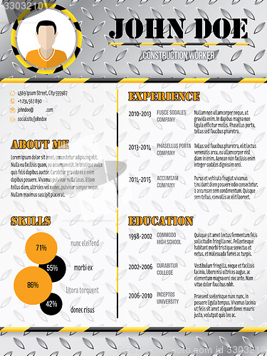 Image of Cool industrial design curriculum vitae resume