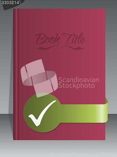 Image of Simplistic book cover design with check mark