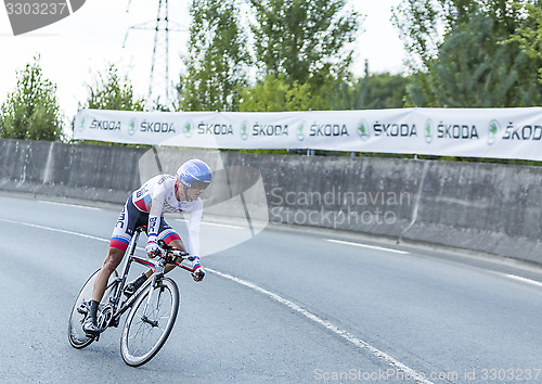 Image of The Cyclist Peter Velits - Tour de France 2014