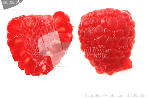 Image of raspberry isolated