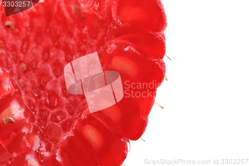 Image of raspberry isolated