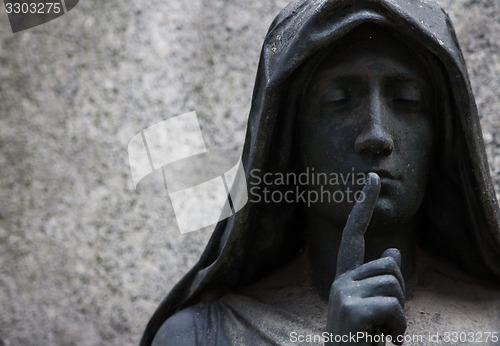 Image of Old Cemetery statue