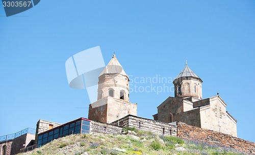 Image of Gergeti Trinity Church in Georgia