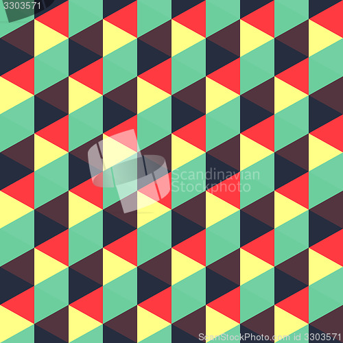 Image of Seamless geometric background. Abstract vector Illustration. 