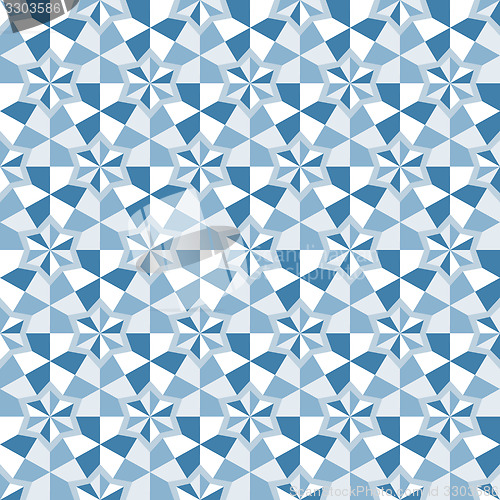 Image of Abstract seamless background. Mosaic. Vector illustration. 