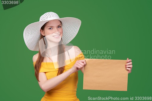 Image of Woman with parcel