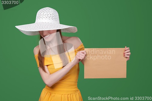 Image of Woman with parcel