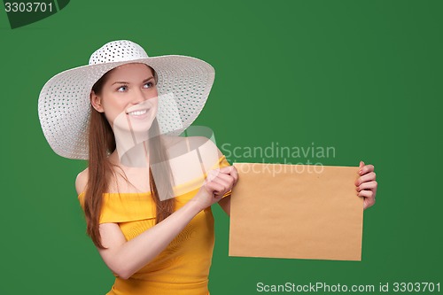 Image of Woman with parcel