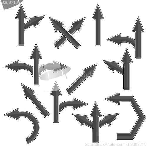 Image of Grey Arrows