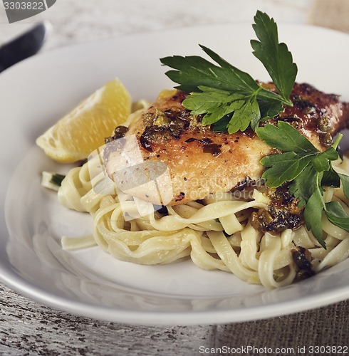 Image of Chicken Fillet With Pasta