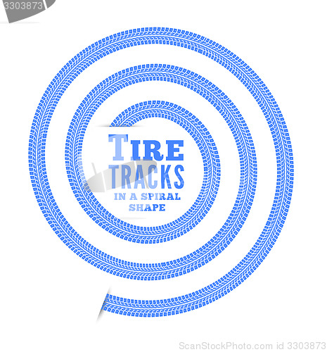 Image of Tire tracks