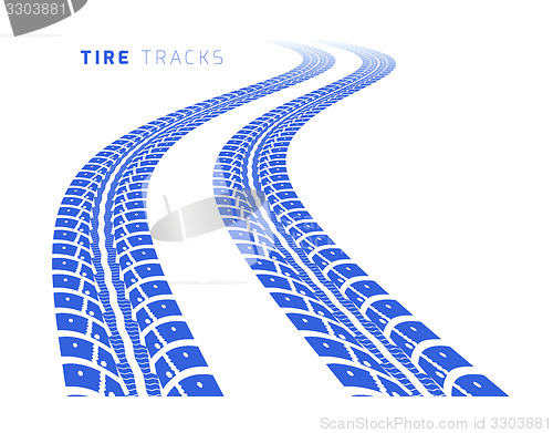 Image of Tire tracks