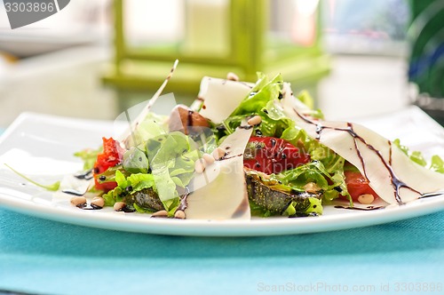 Image of grilled vegetables salad