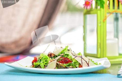 Image of grilled vegetables salad