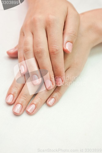 Image of woman nails