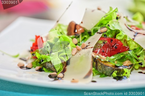 Image of grilled vegetables salad