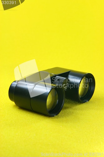 Image of binoculars vertical