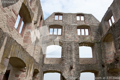 Image of castle ruin in Oppenheim