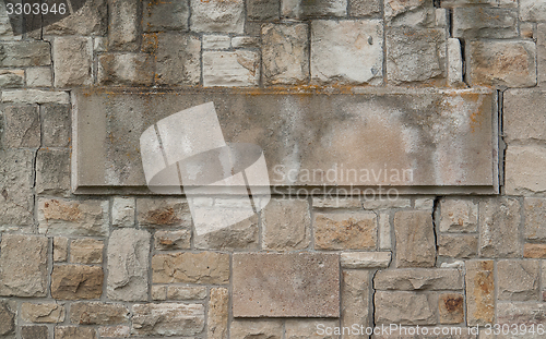 Image of stone wall with flagstone