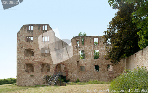 Image of castle ruin in Oppenheim
