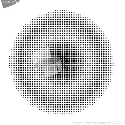 Image of Halftone Circle