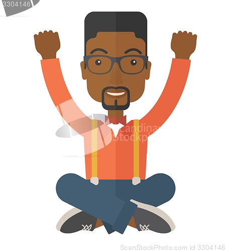Image of Happy young man