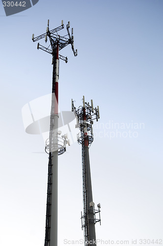 Image of Telecom antennas