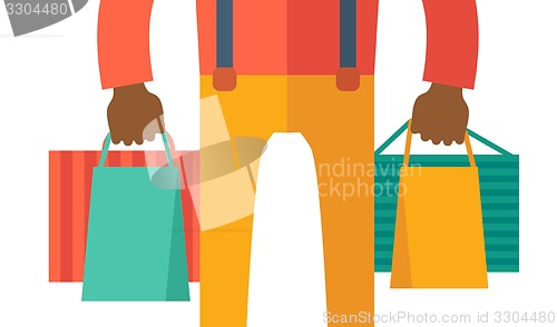 Image of Hand with shopping bag