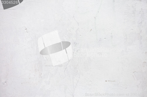 Image of Grungy white concrete wall background