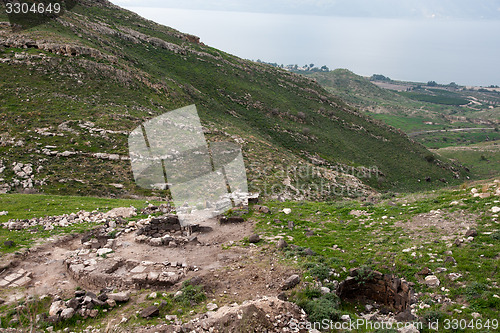 Image of Israeli landscape near Kineret lake