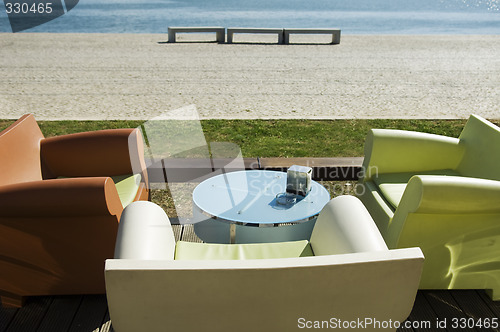 Image of Terrace sofa and riverwalk