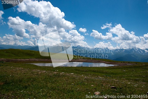 Image of Hiking in mountain