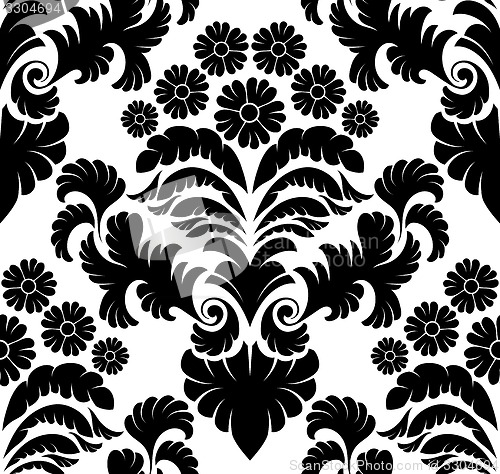 Image of Damask seamless pattern