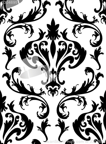 Image of Damask seamless pattern