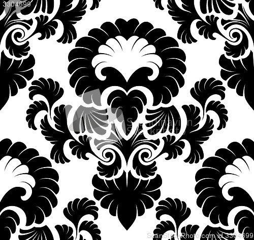 Image of Damask seamless pattern