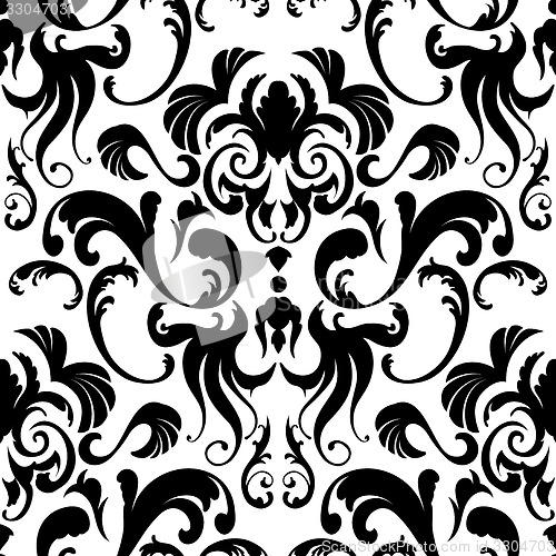 Image of Damask seamless pattern