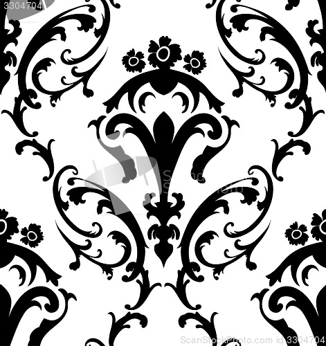 Image of Damask seamless pattern