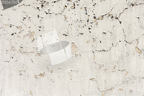 Image of Grungy white concrete wall background