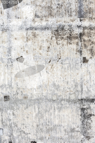 Image of Grungy white concrete wall background