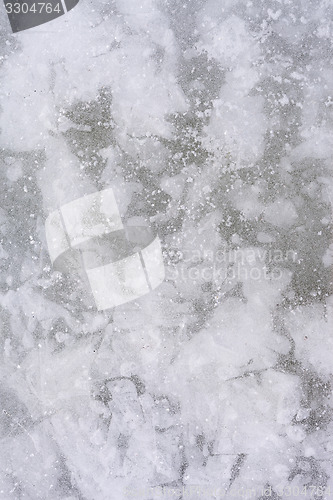 Image of Ice Background From Top Of