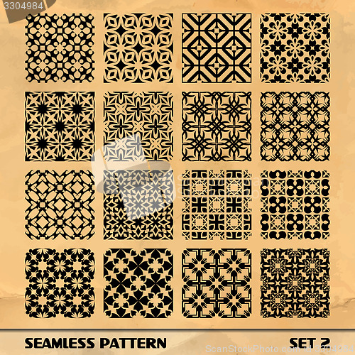 Image of Seamless vintage pattern.