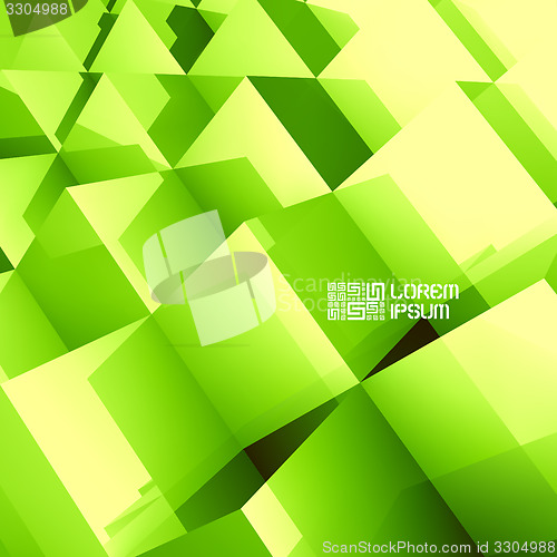 Image of 3D business illustration. Vector background. 