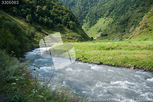 Image of Mountain river