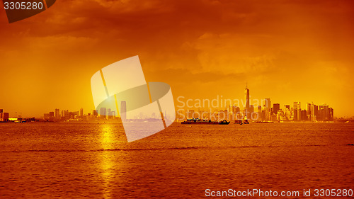 Image of New York Sunset