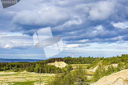 Image of Summer nature landscape