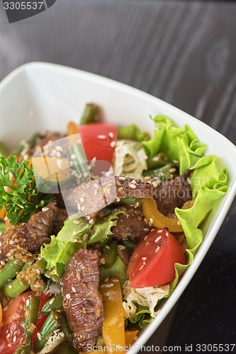 Image of Warm salad with veal