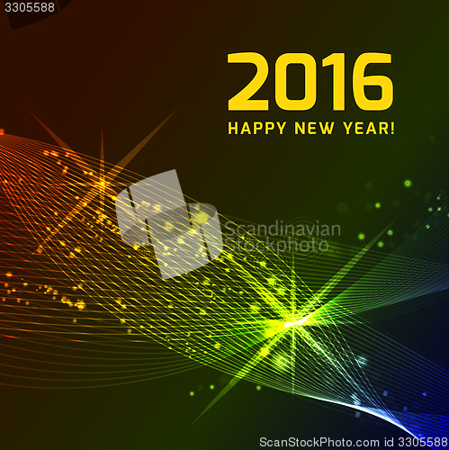 Image of Happy 2016 new year