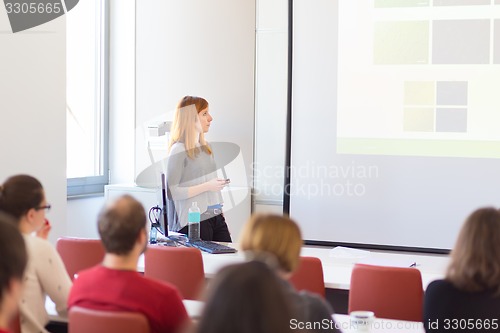 Image of Lecture at university.